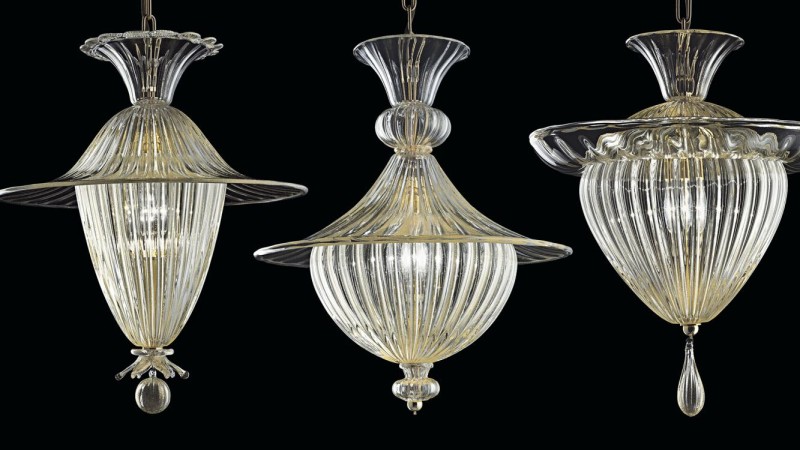 Barovier & Toso - Lampadario Fanali Veneziani