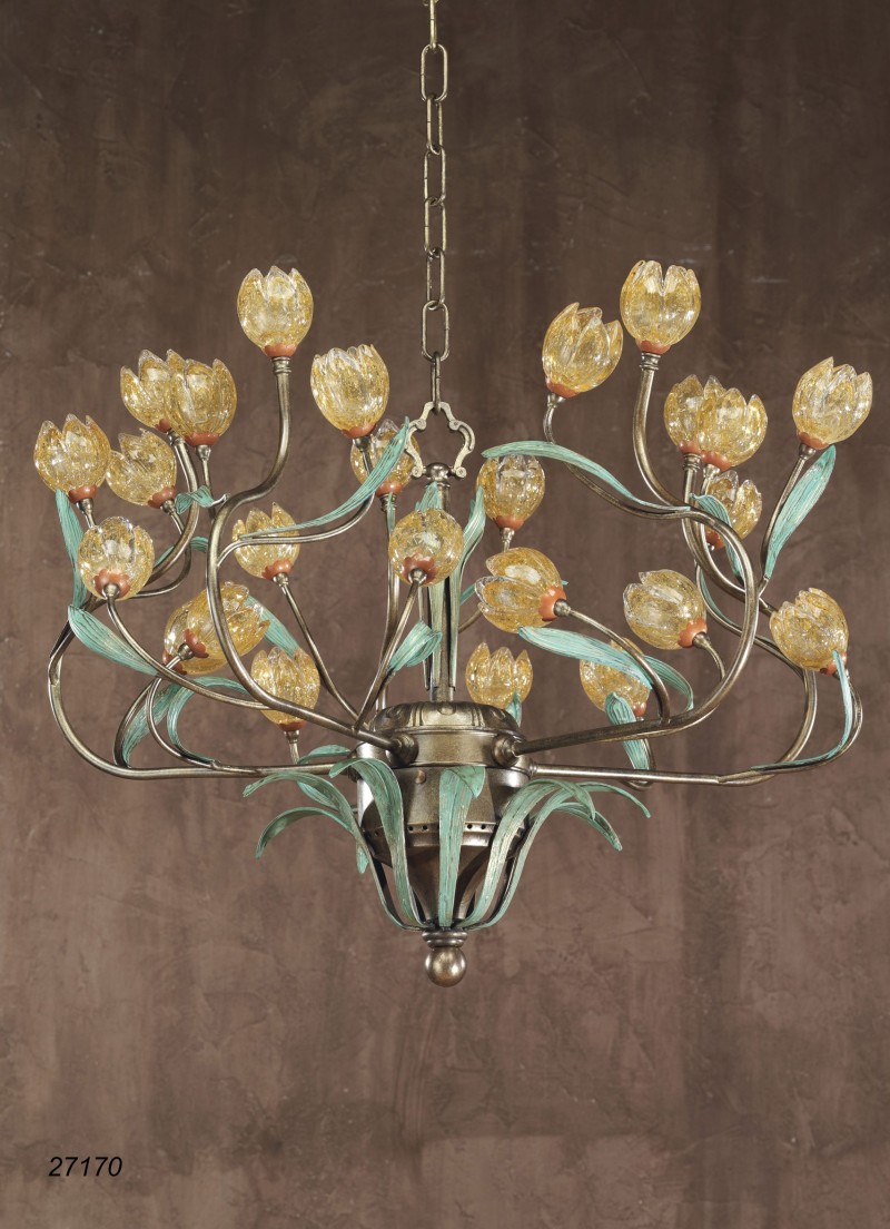 L'Originale - Lampadario in Ottone