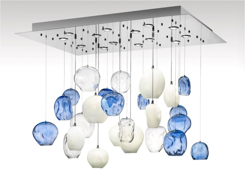 Il Paralume Marina - Lampadario Blue Motion