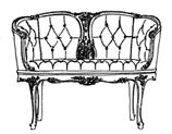 Annibale Colombo - Divanetto art. 481