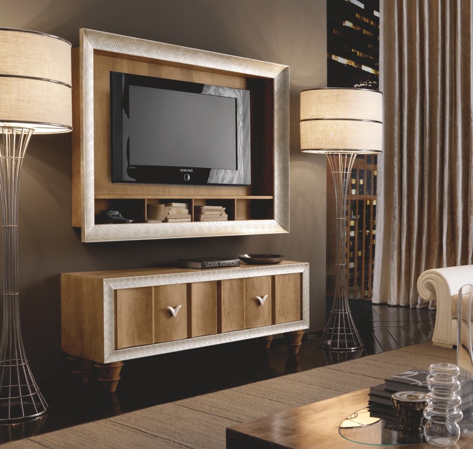 Arkeos - Base porta TV art. O261/NG/SI