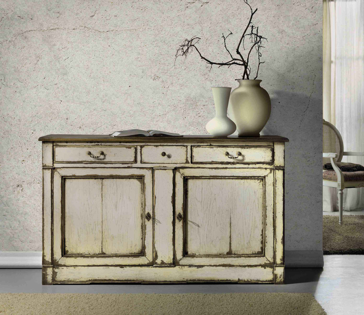 Bassan Art - Credenza mod. 385 BI