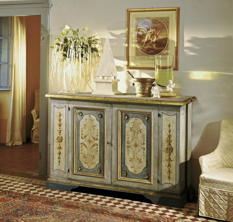 Mobili di Castello - Credenza I Decori