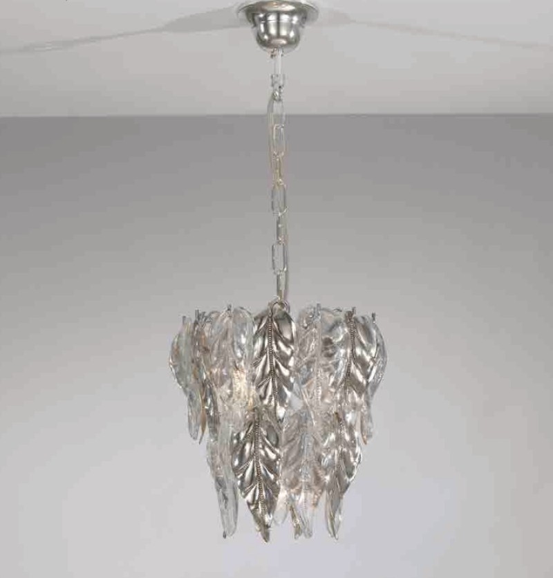 Nervilamp - Lampadario Argento