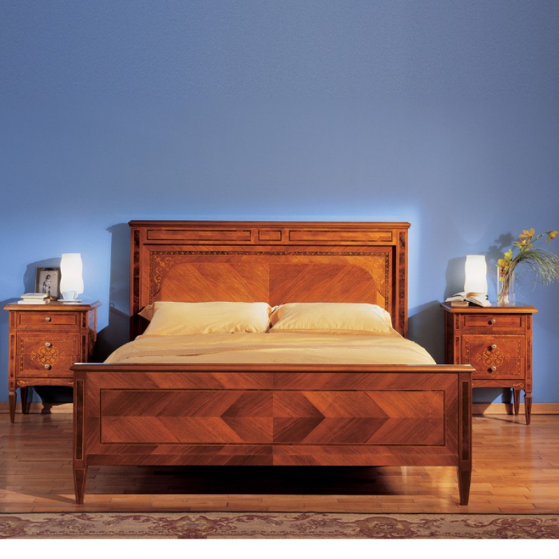 Serafino Marelli - Letto Intarsio