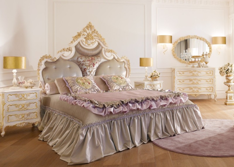 Vittoria Orlandi - Letto Imperia in legno